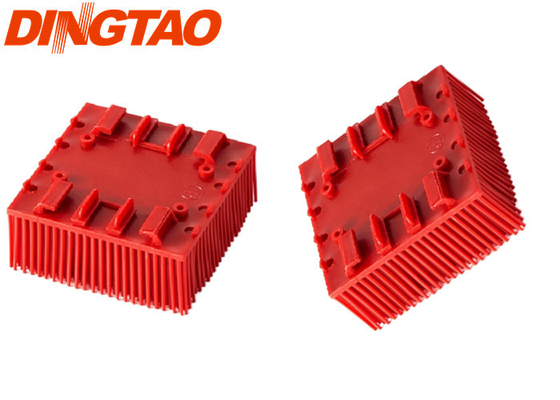 สําหรับ Lectra Vector 2500 VT2500 ส่วนตัด 130298 703493 สีแดง ไนลอน Bristles Block